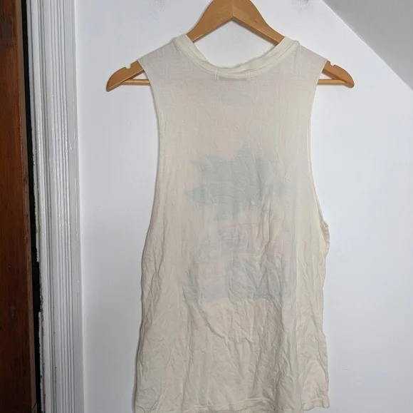 LETLUV California Surf Buggy Graphic Cotton Blend Sleeveless Tank NEW Size S - Picture 2 of 7